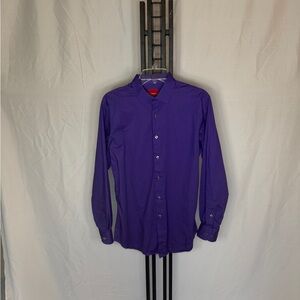 Alfani Men's Deep Purple Dress Shirt‎